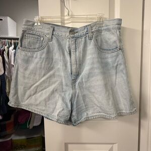 Levi's Women's Light Blue Jean Shorts